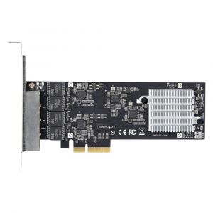 PR42GI-NETWORK-CARD StarTech 4-Port 2.5GbE NBASE-T PCIe Network Card