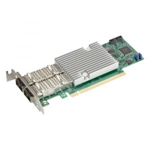 AOC-S100G-B2C-O Supermicro Dual QSFP28 100GbE PCIe 4.0 x16 Adapter