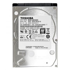 MQ01AAD020C Toshiba 200GB 4.2K RPM 3Gb/s SATA 2.5-inch Hard Disk Drive