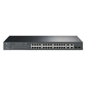 SL2428P TP-Link 24-Port 10/100 PoE+ 4-Gigabit L2+ Switch