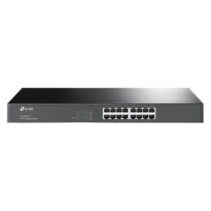 TL-SG1016 TP-LINK 16-Port 1GBase-T Layer 2 Unmanaged Gigabit Switch Rack-Mountable