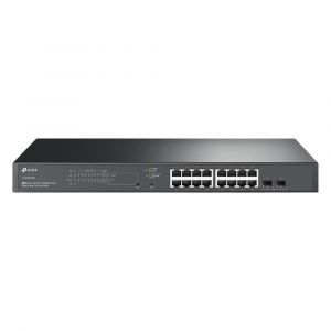 TL-SG2218P TP-Link 16-Port Gigabit PoE+ Switch 2 SFP Slots 1U Rack