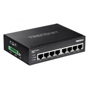 TI-G80 TRENDnet 8-Port 10/100/1000Base-T Layer 2 Gigabit Switch