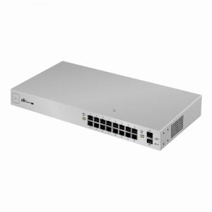 US-16-150W Ubiquiti UniFi Ethernet Switch 16 Network 2 Expansion Slot Manageable Twisted Pair Optical Fiber Modular 2 Layer Supported Wall Mountable