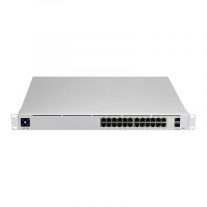 USW-PRO-24-POE Ubiquiti UniFi Switch Pro 24-Ports PoE+ 2 x SFP+ 1U Rack mountable Managed Layer 3 Ethernet Switch