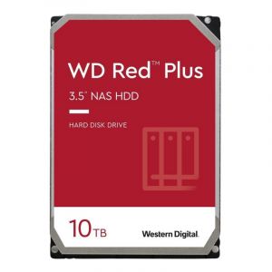 WD101EFBX Western Digital Red Plus NAS 10TB 5.4K RPM 6Gb/s SATA 256MB Cache 3.5-Inch Hard Drive