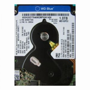WD10SPCX-24HWST1 Western Digital Scorpio Blue 1TB 5.4K RPM 6Gb/s SATA 16MB Cache 2.5-Inch Hard Disk Drive