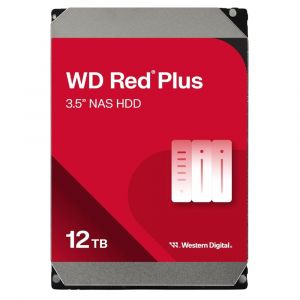 WD120EFBX Western Digital Red Plus NAS 12TB 7.2K RPM 6Gb/s SATA 256MB Cache 3.5-Inch Hard Drive