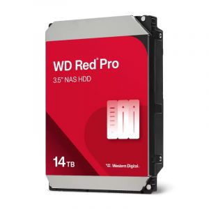 WD141KFGX Western Digital Red Pro 14TB 7.2K RPM SATA 6Gb/s 512MB Cache 3.5-Inch NAS Hard Drive