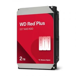 WD20EFRX Western Digital Red 2TB 5.4K RPM SATA 6Gb/s 64MB Cache 3.5-Inch NAS Hard Drive