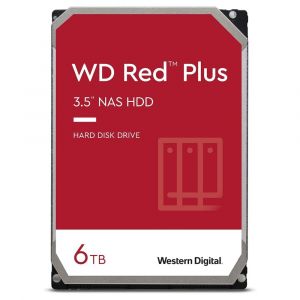 WD60EFAX Western Digital Red 6TB 5.4K RPM SATA 6Gb/s 256MB Cache 3.5-Inch NAS Hard Drive