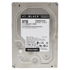 WD8002FZWX Western Digital Black 8TB 7.2K RPM SATA 6Gb/s 128MB Cache 3.5-Inch Hard Drive