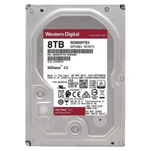 WD8003FFBX Western Digital Red Pro 8TB 7.2K RPM SATA 6Gb/s 256MB Cache 3.5-Inch NAS Hard Drive