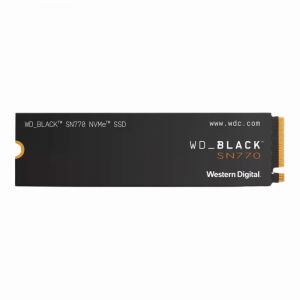 WDS500G3X0E Western Digital Black SN770 Series 500GB PCI Express NVMe 4.0 x4 3D NAND M.2 2280 Solid State Drive