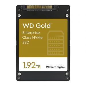 WDS192T1D0D Western Digital Gold 1.92TB PCIe 3.1 x4 NVMe U.2 7mm Enterprise Solid State Drive