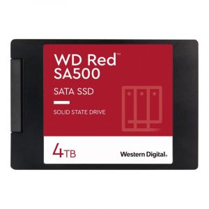 WDS400T1R0A WD Red SA500 NAS 4TB SATA 6Gb/s 3D NAND TLC 2.5 Inch Solid State Drive