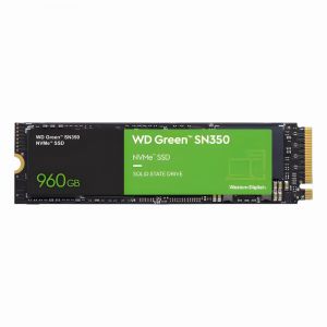 WDS960G2G0C Western Digital Green SN350 960GB Triple-Level Cell PCI Express NVMe 3.0 x4 M.2 2280 Solid State Drive