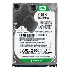 WD20NPVX-00EA4T0 WD 2TB 5400RPM SATA 6Gb/s 2.5-Inch HDD