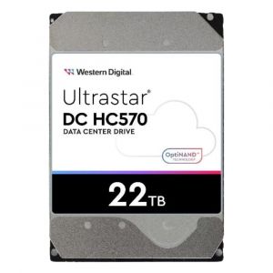 WUH722222AL5200 Western Digital Ultrastar DC HC570 22TB 7.2K RPM SAS 12Gb/s 3.5-Inch Hard Drive