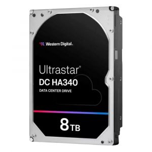 WUS721208BLE6L4 Western Digital Ultrastar DC HA340 8TB 7.2K RPM SATA 6Gb/s 256MB Cache 512e 3.5-Inch Enterprise Hard Drive
