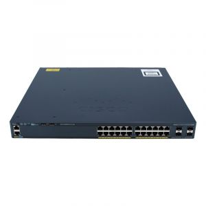 WS-C2960XR-24TS-I Cisco Catalyst 2960 X Series 24-Ports Ethernet 10/100Mbps 4 x SFP Gigabit L3 Managed Stackable Ethernet Switch
