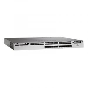 WS-C3850-12XS-S Cisco 12 Port GE SFP+ IP Base Switch
