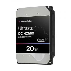 WD Ultrastar DC HC560 20TB Hard Drive - 7200 RPM SAS 12Gb/s 512MB Cache 3.5 Inch - WUH722020BL4207