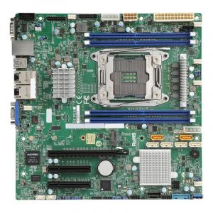 X10SRM-F SuperMicro / Intel Xeon E5-1600/E5-2600 v4/v3 C612 Chipset micro-ATX System Board (Motherboard) Socket R3 LGA 2011