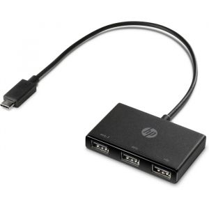 Z6A00AA HP USB-C to USB-A Hub USB 3.0 Compact Multiport Adapter