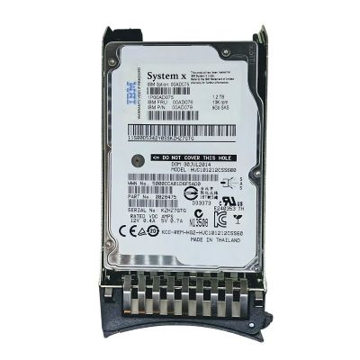 IBM 00AD076 1.2TB SAS 6Gb/s Hot Swap 10000RPM 2.5-inch Internal Hard Drive