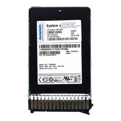 00YC401 Lenovo Enterprise Entry 960GB MLC SATA 6Gb/s Hot Swappable 2.5-Inch Solid State Drive