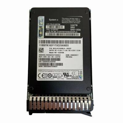 01GR786 Lenovo Enterprise 3.84TB SAS 12Gbps Hot Swap 2.5-inch Internal Solid State Drive