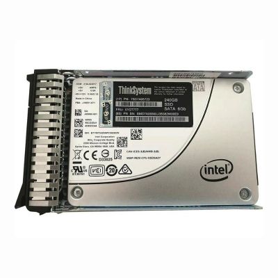 01GT777 Lenovo ThinkSystem 2.5 Intel S4600 240GB Mainstream SATA 6Gb Hot Swap SSD