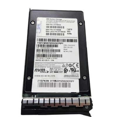 IBM 01YM588 - 7.68TB 2.5in NVMe Flash drive