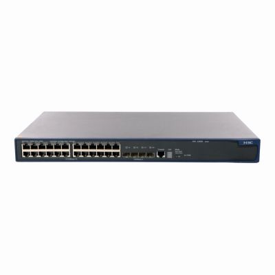 0235A10B-US H3C S3600-28P-PWR-SI Layer 3 Switch 4 x SFP (mini-GBIC) 24 x 10/100Base-TX LAN