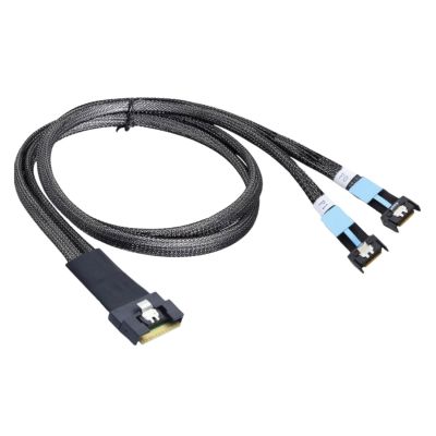 02YE366 Lenovo 650mm SL X4+SL X4(LP) to MCIO X8 PCIe Gen4 Signal Cable