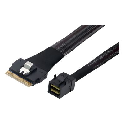 02YF154 Lenovo Internal Mini-SAS HD x8 Straight to Slimline SAS 38P Straight Cable