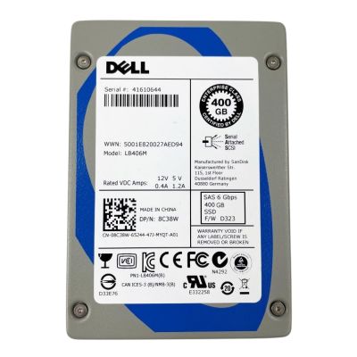 Dell 08C38W 400GB mix use SAS 6Gbps 2.5inch Hot Plug SSD