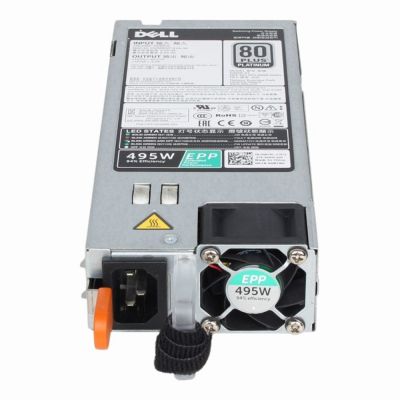 09338D Dell 495W 80 Plus Platinum Hot Swap Redundant Power Supply for PowerEdge R530 R630 R730