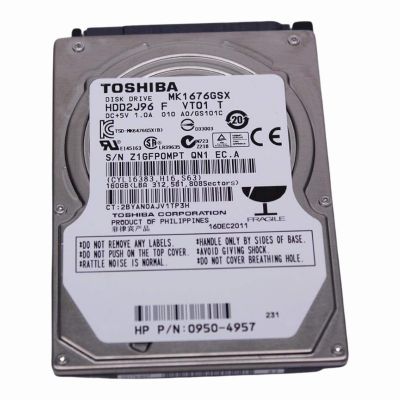 0950-4957 HP 160GB 5.4K RPM 3Gb/s SATA 2.5-inch Hard Drive