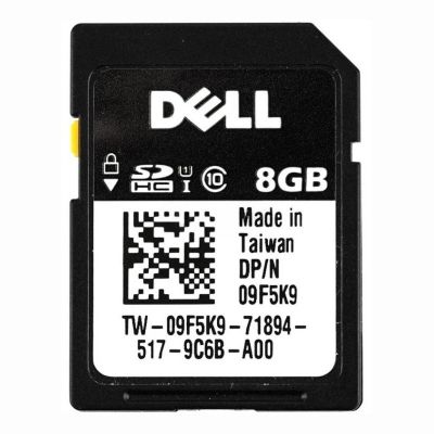 09F5K9 Dell 8GB iDRAC vFlash Class 10 SD Card Module