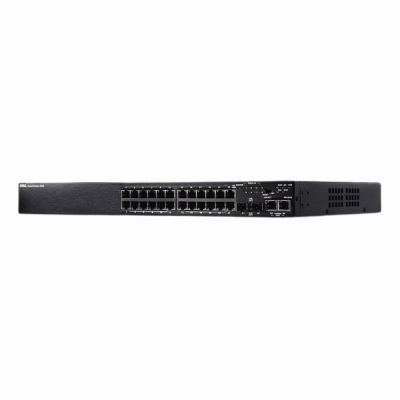 0F0J6T Dell Networking N3000 Series N3024F 24 x SFP Ports 1000Base-SX + 2 x SFP+ Ports + 2 x Ports 1000Base-T Combo Layer 2 Managed Rack-Mountable Gigabit Ethernet Network Switch