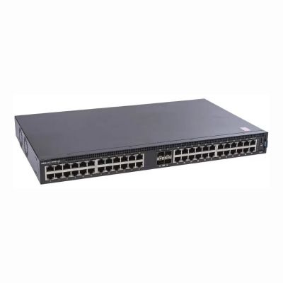 0F0TCG - Dell 48-Ports 1GbE PoE+ Rack-Mountable Network Switch with 4-Ports 10GbE SFP+