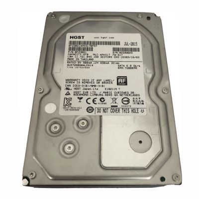 0F23021 HGST Ultrastar 7K6000 Series 6TB 7200RPM SATA 6Gb/s 128MB Cache 512e (Secure Erase) 3.5-inch Hard Drive