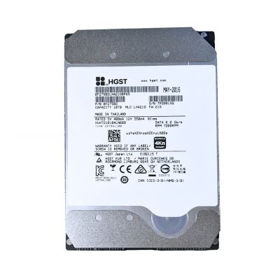 0F27502 Hitachi 10TB 7.2K RPM 6Gb/s SATA 3.5" Hard Drive