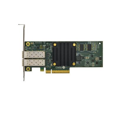 0HTTG1 Dell Chelsio T520-CR Dual-Ports 10Gigabit Ethernet SFP+ PCI-Express Host Bus Adapter