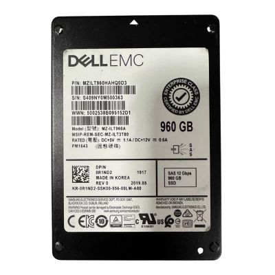 0R1ND2 - Dell 1.92TB TLC SAS 12Gbps Read Intensive 2.5-inch Internal Solid State Drive