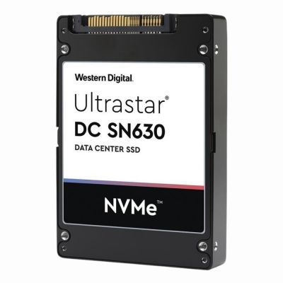 0TS1619 Western Digital Ultrastar DC SN630 Series 3.84TB 3D NAND Triple-Level Cell PCI Express 3.1 x4 NVMe U.2 2.5-inch Solid State Drive