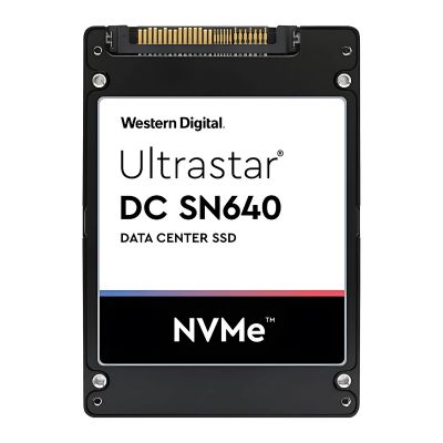 0TS1929 Western Digital Ultrastar DC SN640 3.84TB PCIe 3.1 x4 NVMe U.2 2.5-Inch Solid State Drive