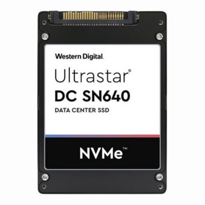 0TS1955 Western Digital Ultrastar DC SN640 6.4TB TLC PCIe NVMe 3.1 x4 U.2 SSD